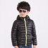 Stilvolle Winterjacke für Jungen J903 schwarz