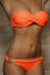 Stilvoller Damenbikini orange