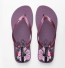 Strand-Flip-Flops für Damen A2575 lila