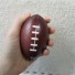 Stresszoldó labda az amerikai futball számára barna