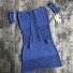 Strickkleid für Damen blau