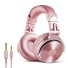 Stúdió fejhallgató rózsaszín