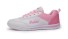 Stylische Damen-Sneaker J1010 weiß-rosa