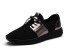 Stylische, glänzende Sneakers J2285 schwarz