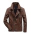 Stylische Herren-Lederjacke J2273 kaffee