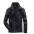 Stylische Herren-Lederjacke J2273 schwarz