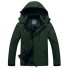 Stylische Herren-Winterjacke J3078 armeegrün