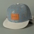 Stylischer Unisex-Snapback J1626 grau