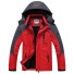 Stylová pánská zimní bunda J3078 červená