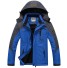 Stylová pánská zimní bunda J3078 tmavě modrá