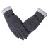 Stylové dámské rukavice s mašlí J2770 šedá