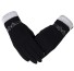 Štýlové dámske rukavice s mašľou J2770 čierna
