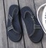 Stylové plážové pantofle černá