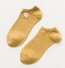 Štýlové ponožky s obrázkami žltá