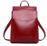 Stylový dámský batoh J3540 červená