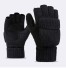 Stylowe rękawiczki bez palców J2742 czarny