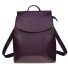 Stylowy plecak damski J3540 ciemny fiolet