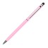 Stylus dotykové pero s perom ružová