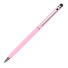 Stylus Touch Pen mit Kugelschreiber rosa