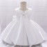 Sukienka dziewczęca N226 biały