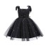 Sukienka dziewczęca N227 czarny