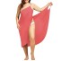 Sukienka plażowa dla kobiet czerwony