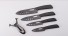 Súprava kvalitných keramických nožov J2963 čierna
