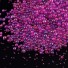 Súprava sklenených guličiek na výrobu šperkov tmavo ružová