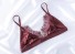 Sutien din satin cu dantela J2724 burgundy