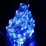Světelný LED řetěz modrá