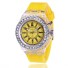 Svietiace hodinky T1544 žltá