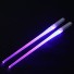Svietiace LED jedálenské paličky fialová