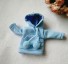 Sweatshirt für Puppen blau