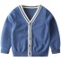 Sweter chłopięcy L989 niebieski
