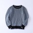 Sweter chłopięcy L991 ciemnoniebieski