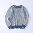 Sweter chłopięcy L991 niebieski