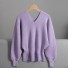 Sweter damski A2341 jasny fiolet