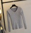 Sweter damski G351 szary