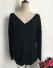 Sweter damski z dzianiny A2976 czarny