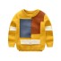 Sweter dziecięcy L650 żółty