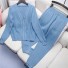 Sweter i spodnie damskie B1210 jasnoniebieski
