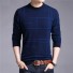 Sweter męski F248 niebieski