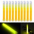 Świecące patyczki latarka chemiczna 10 szt żółty