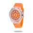 Świecący zegarek T1544 pomarańczowy