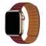 Szilikon szíj Apple Watch 42mm / 44mm / 45mm T855-höz sötét vörös