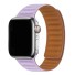 Szilikon szíj Apple Watch 42mm / 44mm / 45mm T855-höz világos lila