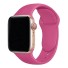 Szilikon szíj Apple Watchhoz 38mm / 40mm / 41mm méretű ML sötét rózsaszín
