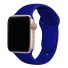 Szilikon szíj Apple Watchhoz 38mm / 40mm / 41mm méretű ML sötétkék