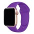 Szilikon szíj Apple Watchhoz 42 mm / 44 mm / 45 mm méretű ML lila