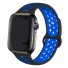 Szilikon szíj Apple Watchhoz 42mm / 44mm / 45mm SM T876 kék